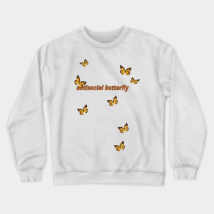 Anti-social Butterfly Crewneck Sweatshirt